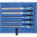 Werkstattfeilenset 533 WR 200 mm L.200mm i.Rolltasche 5-tlg.