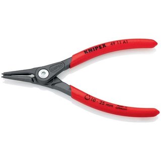 Przisionssicherungsringzange A 1 f.Wellen D.10-25mm L.140mm KNIPEX