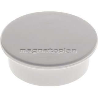 Magnet Premium D.40mm grau MAGNETOPLAN