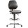 Arbeitsdrehstuhl Basic Kontaktrückenlehne Kunstlederpolster schwarz 650-910mm