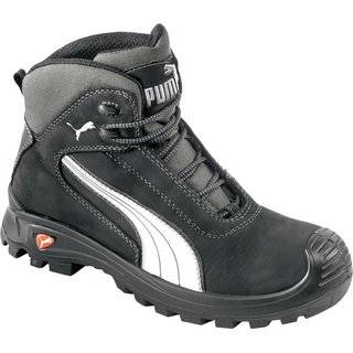 Sicherheitsstiefel Cascades Mid Gr.45 schwarz/wei Leder S3 HRO SRC EN20345