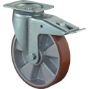 Schwerlastlenkrolle D.200mm Trgf.800kg...