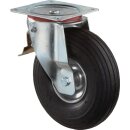 Luftrad D.260mm Trgf.200kg m.Platte Lenkrolle...