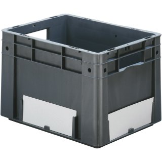 Etikett weiß f.Transportstapelkasten B.210mm 50St./Btl.LA-KA-PE