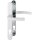 Profiltürgarnitur Tôkyô 1710RH/3346 Alu.F9016 PZ f.TS 57-62mm HOPPE