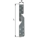 Sparrenpf.Ank.L/R 210x33x2mm GAH