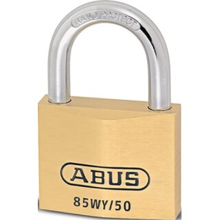 Zylindervorhangschloss 85WY/40 vs.Schlosskörper-B.40mm MS versch.-schl.ABUS