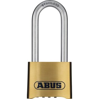 Zahlenvorhangschloss 180IB/50 HB63 B/SB Schlosskörper-B.52mm MS ABUS
