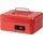 Geldkassette MONEY H90xB200xT160mm Gewicht 1kg Zahlenschloss rot BURG-WÄCHTER