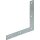 Eckwinkel L.120x120mm B.20mm S.2,0mm STA blau verz.VORMANN