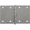 Edelstahl-Scharniere 1.4301 10504 H.50mm B.75mm S.1,2mm...