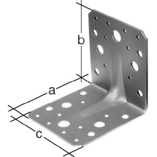 Schwerlastwinkelverbinder 90x90x65mm Anz.Löcher4/18 S.2,5mm GAH