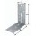 Schwerlast-Winkelverbinder ETA-8/165 150x150x65mm Anz.Löcher1/3/28 S.2,5mm GAH