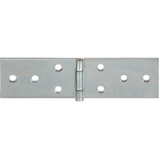 Gerolltes,breites Tischband H.32mm B.offen100mm S.1,3mm STA blau verz.VORMANN