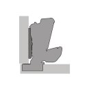 Weitwinkelscharnier Sensys 8657i TH 52 vern.HETTICH