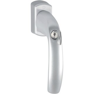 Secustik Variofit Fenstergriff NY 0810S/US10 100Nm Alu.F1/naturf. VK7 abschl.HOP
