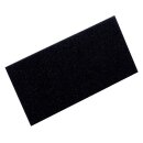 Zellgummiauflage schwarz