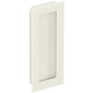 Schiebetürmuschel 544.54.120 PA 99 reinweiß glänzend rechteck.f.HLT