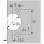 Topfscharnier Selekta Topf TX 32/52x9 z.Anschr.HETTICH