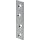 Verbindungsblech L.170mm B.30mm S.3mm STA blau verz.VORMANN