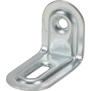 Verstellwinkel L.39x28mm B.22mm S.1mm STA roh blau verz.VORMANN