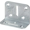 Verstellwinkel L.50x35mm B.70mm S.2mm STA roh blau...