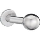 Türknopf K4/052/01 VA F00 gekröpfter Kugelk.EDI
