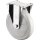 Bockrolle D.150mm Trgf.600kg Ku.Platte L138xB110mm Farbe Rl.weiß BS ROLLEN