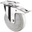 Lenkrolle D.150mm Trgf.650kg m.Festst.Ku.135x110mm...