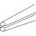 Flachrundzange L.160mm flach/rund ger.pol.Mehrkomp.-Hüllen KNIPEX