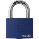Zylindervorhangschloss T65AL/40 blau Lock-Tag...