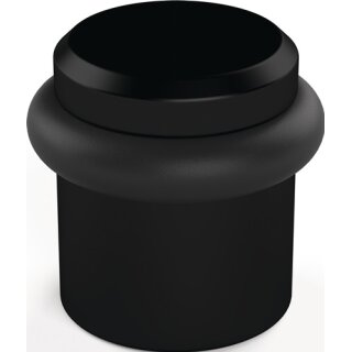Bodentürpuffer 4735 D.39mm H.36mm Alu.schwarz elox.Dübelmontage HERMETA