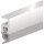 Abdichtungsschiene PTS-AR L.2100mm B.5mm Ku.blk braun m.weich PVC-Lippe ELLEN