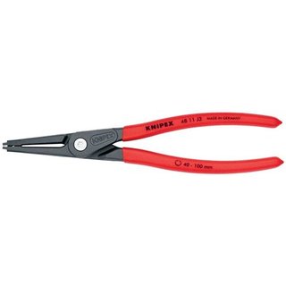 Przisionssicherungsringzange J 3 f.Bohrungen D.40-100mm L.225mm KNIPEX