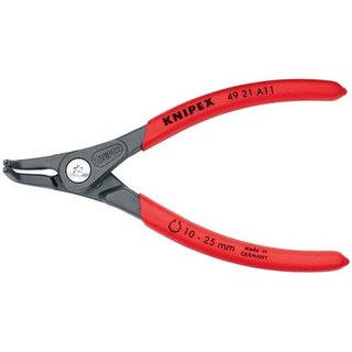 Auensicherungsringzange A 11 f.Wellen D.10-25mm 90Grad gew.L.130mm KNIPEX