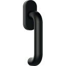Fenstergriff 111PBFG PA 90 tiefschwarz 30mm Stand.HEWI