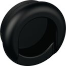 Einlassmuschel 535MLB PA ma 90 tiefschwarz L.42mm B.42mm...