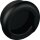 Einlassmuschel 535MLB PA ma 90 tiefschwarz L.42mm B.42mm HEWI