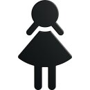 Symbol Frau 801.91B020 PA Farb-Nr.90 B.87mm H.150mm S.3mm...