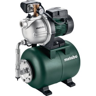 Hauswasserwerk HWW 3500/25 G 3500 l/h 45 m 8 m 900 W Stahl 24 l METABO