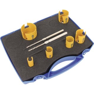 Lochsägensatz Multi Purpose 8-teilig 25-80 mm Schnitttiefe 52 mm HM-bestückt PROFIT