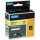 Schriftband Band-B.12mm Band-L.3,5m flexibles Nylonband schwarz auf gelb DYMO