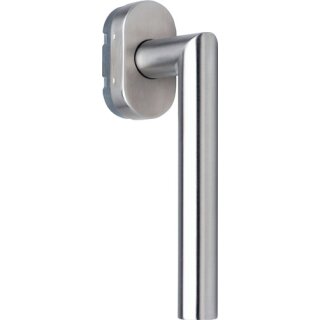 Fenstergriff VA Edelstahl 20-40mm Gehrungsform DENI