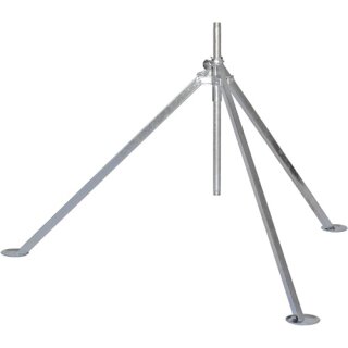Dreibeinstativ 2xG3/4Zoll AG STA verz.m.Standtellern GEKA