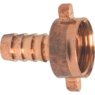 2/3-Schlauchverschraubung MS Schl.-Gr.19mm IG 1 Zoll