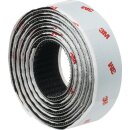 Haken- u.Schlaufenband SJ352B schwarz L.1,25m B.25mm Bl.3M