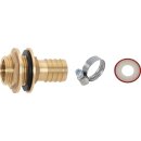 GEKA Regentonnenanschluss Set 1 Zoll MS Schl.-Gr.25mm IG...