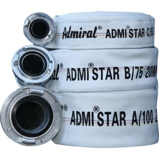 Bau-/Industrieschlauch Admi®Star 602 ID 102mm L.20m Storz A ROLLE
