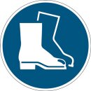 Gebotszeichen ASR A1.3/DIN EN ISO 7010 Fußschutz...