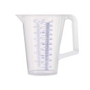 Messbecher 1l blau bedruckte Skala PP PRESSOL